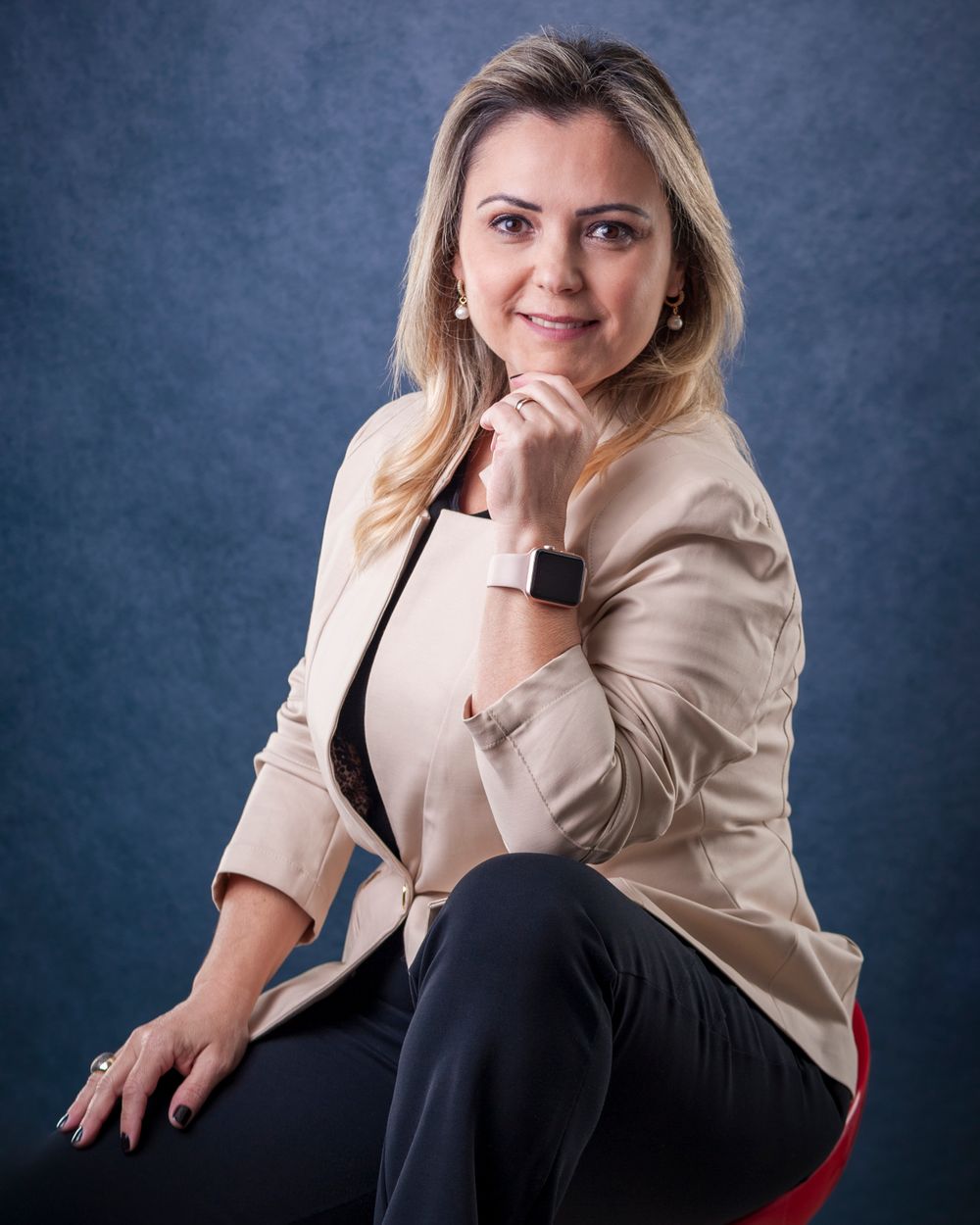 Klasik Kesim Blazer · Bej